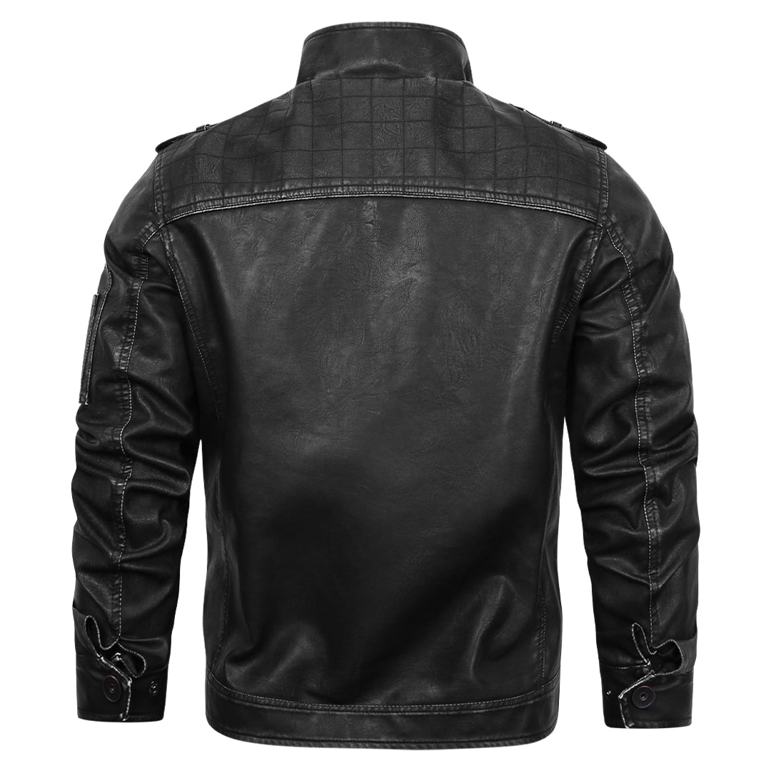 Miles | Chaqueta de Cuero Formal Para Hombre